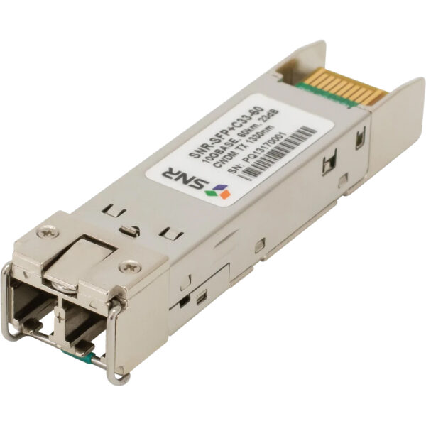 Модуль / SNR SNR-SFP+C33-60 / Модуль/ Модуль SFP+ CWDM оптический, дальность до 60км (23dB), 1330нм