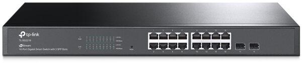 Коммутатор / TP-Link SG2218. / Коммутатор/ Jetstream 16-port gigabit smart switch with 2-gigabit uplink ports UKplug