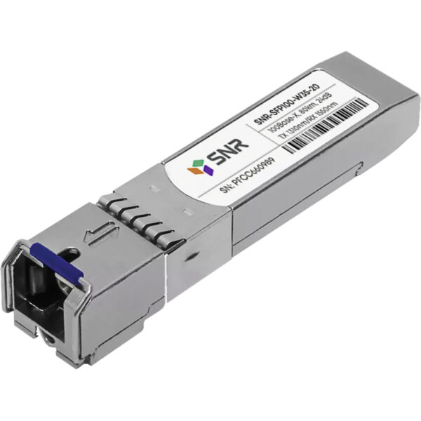 Модуль / SNR SNR-SFP100-W35-20-LC / Модуль/ Модуль SFP WDM, дальность до 20км (14dB), 1310нм, 100Mb (LC)