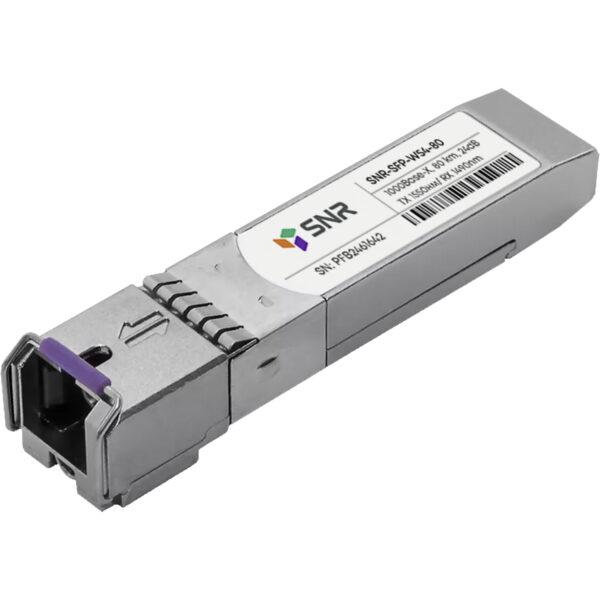 Модуль / SNR SNR-SFP-W54-80 / Модуль/ Модуль SFP WDM, дальность до 80км (24dB), 1550/1490нм