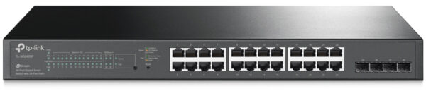 Коммутатор / TP-Link SG2428P / Коммутатор/ 28-Port Gigabit Smart Switch with 24-Port PoE+, 24? Gigabit PoE+ Ports, 4? Gigabit SFP Slots