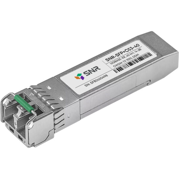 Модуль / SNR SNR-SFP+C53-40 / Модуль/ Модуль SFP+ CWDM оптический, дальность до 40км (14dB), 1530нм