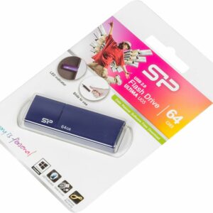Флеш Диск Silicon Power 64Gb Ultima U05 SP064GBUF2U05V1D USB2.0 синий