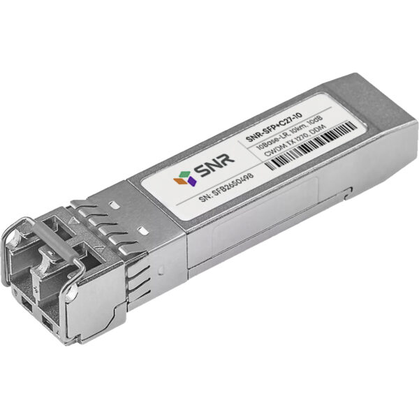 Модуль / SNR SNR-SFP+C27-10 / Модуль/ Модуль SFP+ CWDM оптический, дальность до 10км (10dB), 1270нм