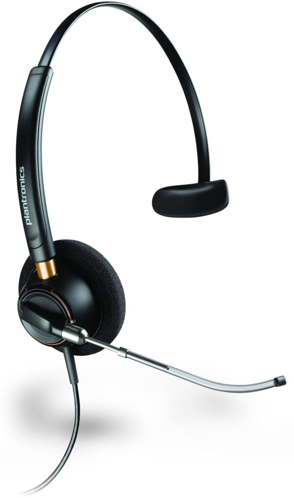 Гарнитура проводная / Plantronics Poly EncorePro 510 Monaural Headset +Quick Disconnect (783Q2AA#ABB) / Гарнитура проводная/ Poly EncorePro 510 Monaural Headset +Quick Disconnect