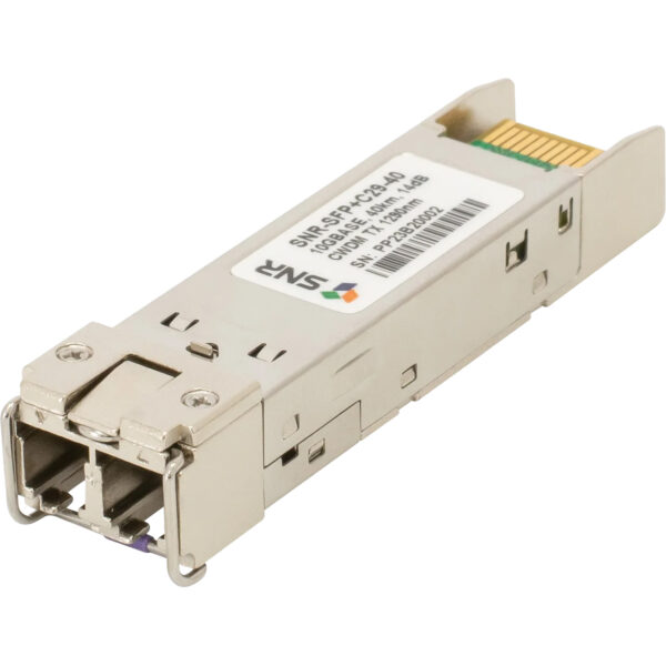 Модуль / SNR SNR-SFP+C29-40 / Модуль/ Модуль SFP+ CWDM оптический, дальность до 40км (14dB), 1290нм