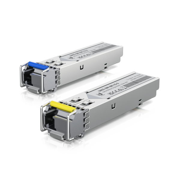 Трансивер / Ubiquiti UACC-OM-SM-1G-S / Трансивер/ SFP transceiver that supports 1G connections up to 3 km using single-mode fiber with a simplex LC UPC connector