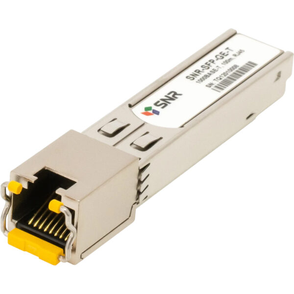 Модуль / SNR SNR-SFP-GE-T / Модуль/ Модуль SFP 1000BASE-Tс интерфейсом RJ45, (Cisco ASR) до 100м