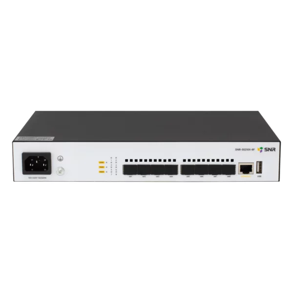 Коммутатор / SNR SNR-S5210X-8F-RPS / Коммутатор/ Управляемый коммутатор уровня 2+ SNR-S5210X-8F-RPS