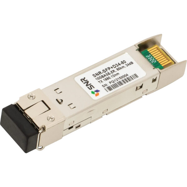 Модуль / SNR SNR-SFP+D34-80 / Модуль/ Модуль SFP+ DWDM оптический, дальность до 80км (24dB), 1550.12нм