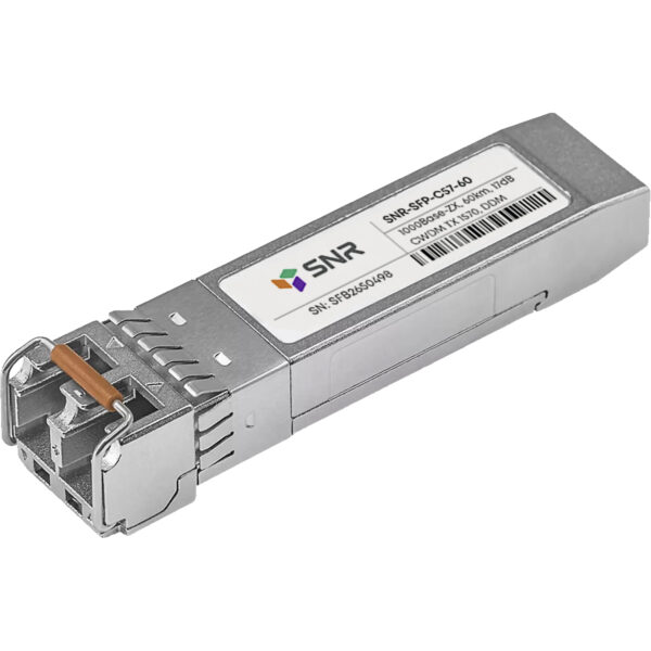 Модуль / SNR SNR-SFP-C57-60 / Модуль/ Модуль SFP CWDM оптический, дальность до 60км (17dB), 1570нм