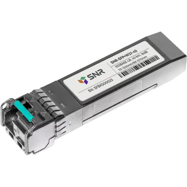 Модуль / SNR SNR-SFP+W37-40 / Модуль/ Модуль SFP+ WDM, дальность до 40км (16dB), 1330нм