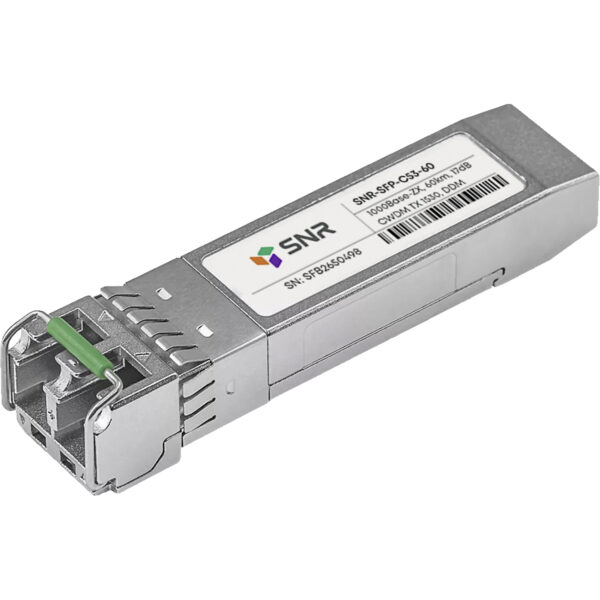 Модуль / SNR SNR-SFP-C53-60 / Модуль/ Модуль SFP CWDM оптический, дальность до 60км (17dB), 1530нм