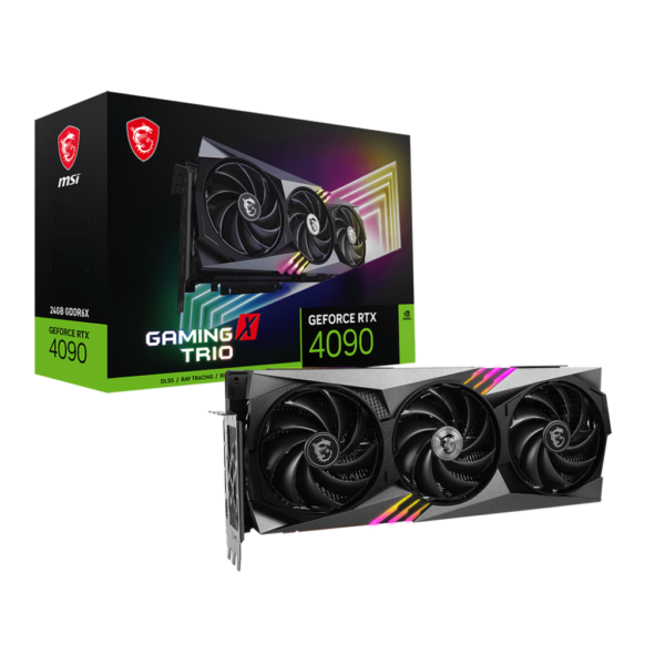 Видеокарта / MSI GeForce RTX 4090 GAM / GeForce RTX 4090 GAMING X TRIO 24G