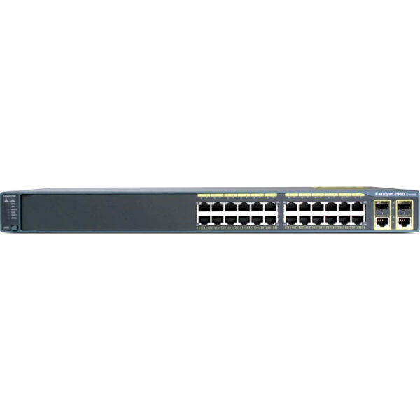 Коммутатор / Cisco Catalyst 2960 Plus WS-C2960+24LC-L / Коммутатор/ Catalyst 2960 Plus 24 10/100 (8 PoE) + 2 T/SFP LAN Base