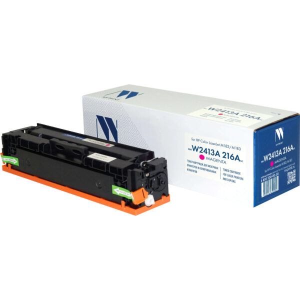 - / NV Print NV-W2413A-216ANCM / -/ Тонер-картридж NVP (БЕЗ ЧИПА) (БЕЗ ГАРАНТИИ) NV-W2413A 216A Magenta для HP Color LaserJet M182/M183 (850k)