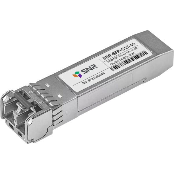 Модуль / SNR SNR-SFP+C27-40 / Модуль/ Модуль SFP+ CWDM оптический, дальность до 40км (14dB), 1270нм