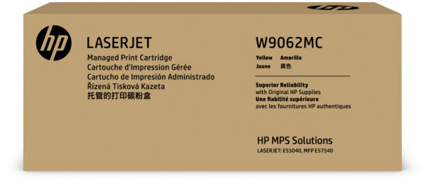 Тонер-картридж / HP 508MC Yellow Original Laserjet Managed Toner Cartridge (W9062MC) / Тонер-картридж/ HP Yellow Managed LJ Toner Cartridge