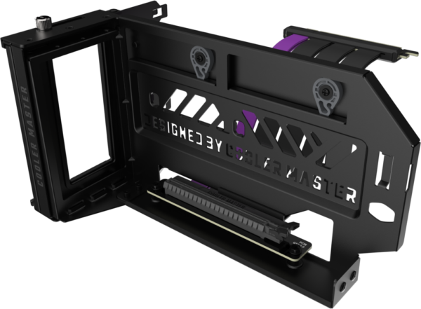 Держатель видеокарты в корпусе / Cooler Master Vertical Graphics Card Holder Kit V3 / Держатель видеокарты в корпусе/ Cooler Master Vertical Graphics Card Holder Kit V3 with PCI-E 4.0 Riser Cable TBC Universal Vertical Graphics Card Holder Kit V3 with Riser Cable PCI-E 4.0 X16 (165 mm)