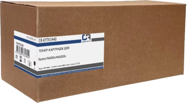 Картридж лазерный CopyRite CR-KYTK3440 TK-3440 черный (40000стр.) для Kyocera PA6000x/MA6000ifx