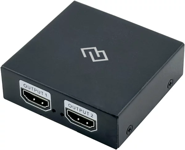 Сплиттер аудио-видео Digma DHSP-v1.4x2 HDMI (f)/2хHDMI (f) черный