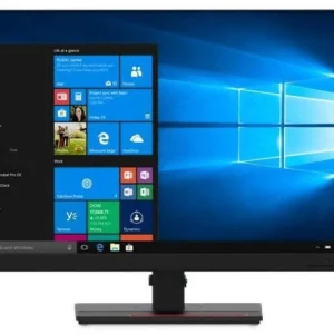 Монитор Lenovo 27" ThinkVision T27q-20 черный IPS 6ms 16:9 HDMI матовая HAS Piv 1000:1 350cd 178гр/178гр 2560x1440 60Hz DP Quad 2K (1440p) USB 7.44кг