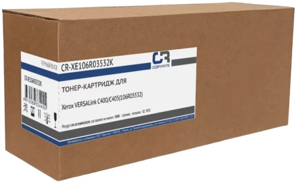 Картридж лазерный CopyRite CR-XE106R03532K 106R03532 черный (10500стр.) для Xerox VERSALink C400/C405