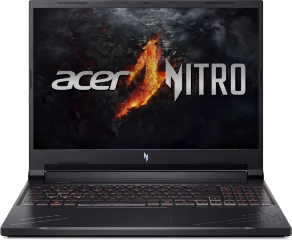 Ноутбук Acer Nitro V 16 ANV16-41-R22R Ryzen 5 8645HS 16Gb SSD512Gb NVIDIA GeForce RTX4050 6Gb 16" IPS WUXGA (1920x1200) noOS black WiFi BT Cam (NH.QRVCD.003)