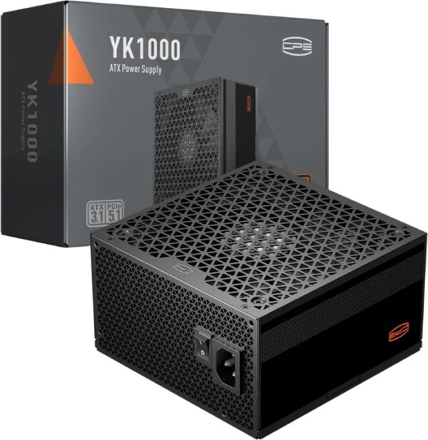 Блок питания PcCooler ATX 1000W P5-YK1000 -B1H 80+ bronze (20+4pin) APFC 120mm fan 6xSATA Cab Manag RTL