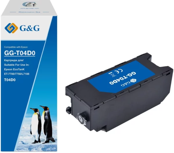 Бункер GG GG-T04D0 (T04D0) для Epson EcoTanK ET-7700/7750/L7188