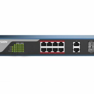 Коммутатор Hikvision DS-3E1310P-EI/M (L2) 8x100Мбит/с 2SFP 123W