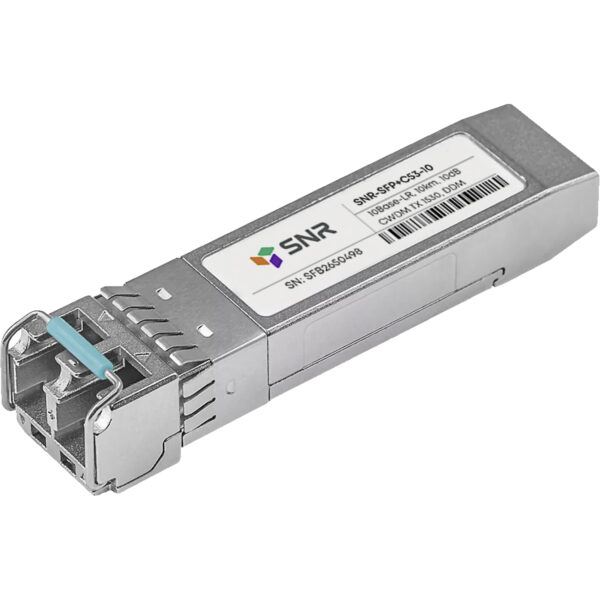 Модуль / SNR SNR-SFP+C53-10 / Модуль/ Модуль SFP+ CWDM оптический, дальность до 10км (10dB), 1530нм