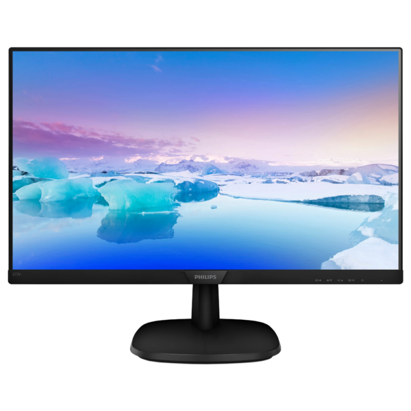 Монитор / Philips 273V7QJAB (00/01) / Philips 273V7QJAB (00/01) 27``, 1920x1080, IPS, 10M1, 250cd, 4ms, VGA, HDMI, DP, Speakers , VESA, 1Y, Black