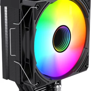 Устройство охлаждения(кулер) Bloody BD-AC220-ARGB1 ARGB Soc-AM5/AM4/1151/1200/2066/1700 черный 4-pin 14-26dB Al+Cu LCD 220W 596gr Ret (BD-AC220-ARGB1-BK)