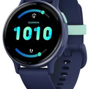 Смарт-часы Garmin Vivoactive 5 30.4мм 1.2" AMOLED корп.синий рем.синий разм.брасл.:125-190мм (010-02862-12)