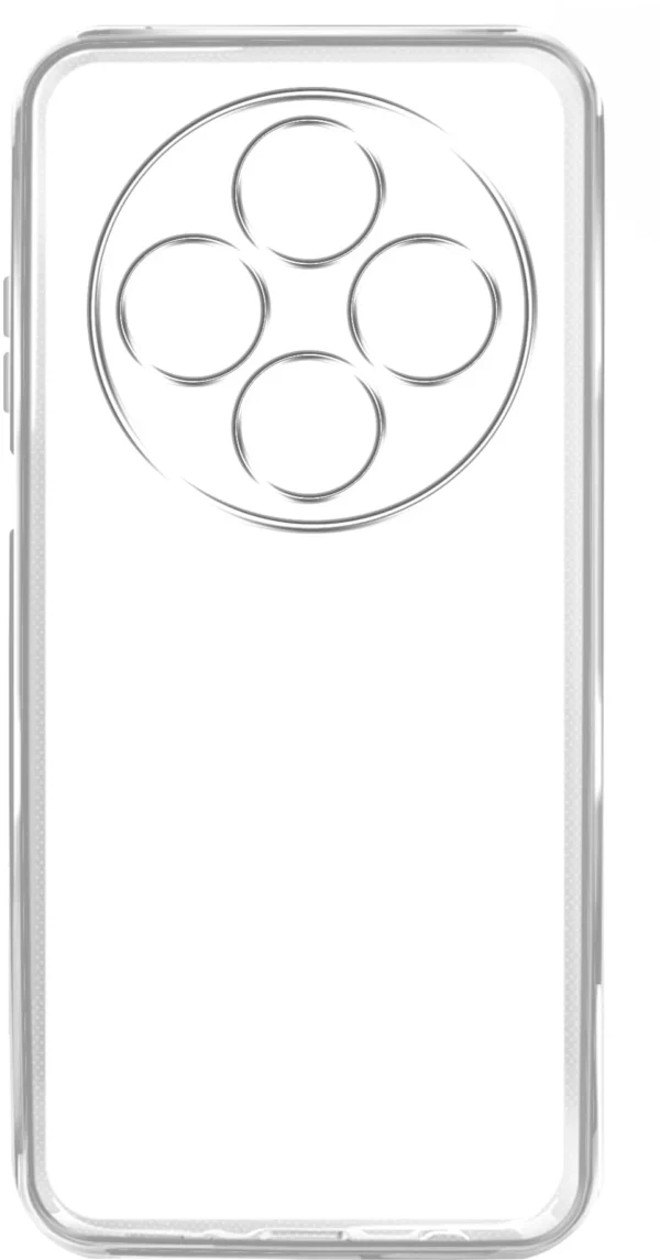 Чехол (клип-кейс) BoraSCO для Xiaomi Redmi 14C/Poco C75 прозрачный (73703)