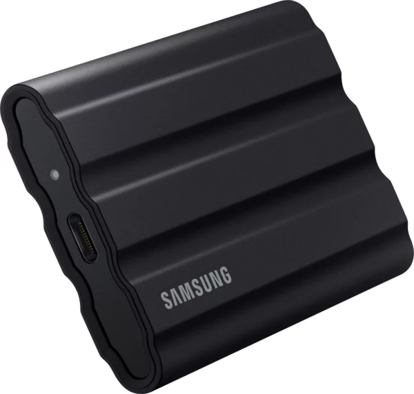 Накопитель SSD Samsung Original USB-C 2TB MU-PE2T0S/AM Shield T7 1.8" черный