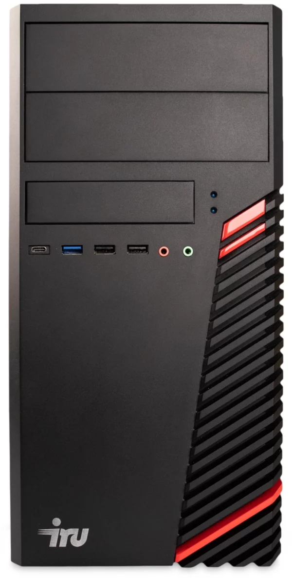 ПК IRU Corp 513 MT i3 10100 (3.6) 8Gb SSD512Gb UHDG 630 Free DOS GbitEth 400W мышь клавиатура черный (2077489)
