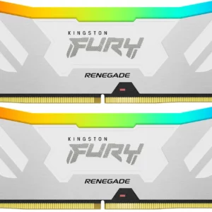 Память DDR5 2x32GB 6400MHz Kingston KF564C32RWAK2-64 Fury Renegade XMP RGB RTL Gaming PC5-51200 CL32 DIMM 288-pin 1.4В kit single rank с радиатором Ret