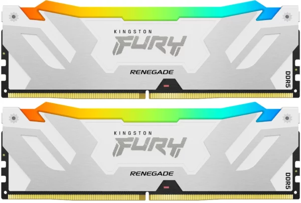 Память DDR5 2x32GB 6400MHz Kingston KF564C32RWAK2-64 Fury Renegade XMP RGB RTL Gaming PC5-51200 CL32 DIMM 288-pin 1.4В kit single rank с радиатором Ret