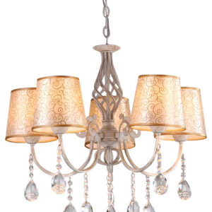 Люстра Hiper Samanta H056-5 подвес. белый/золотистый