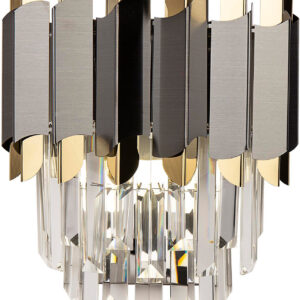 Светильник Hiper Dafna H171-2 потолоч. черный/хром