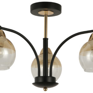 Люстра Hiper Brum H178-3 потолоч. черный