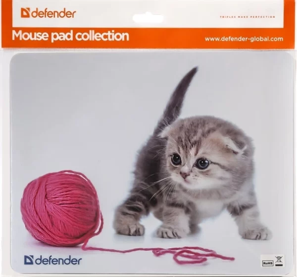 Коврик для мыши Defender Silk Мини рисунок 230x190x1.6мм