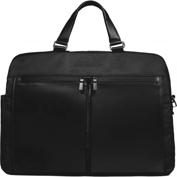 Сумка Piquadro Orion CA6624S136/N черный ткань/натур.кожа