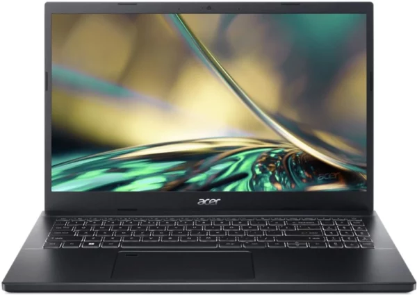 Ноутбук Acer Aspire 7 A715-76G-54NX Core i5 12450H 8Gb SSD512Gb NVIDIA GeForce GTX 1650 4Gb 15.6" IPS FHD (1920x1080) без ОС black WiFi BT Cam (_NH.QMEEM.001)