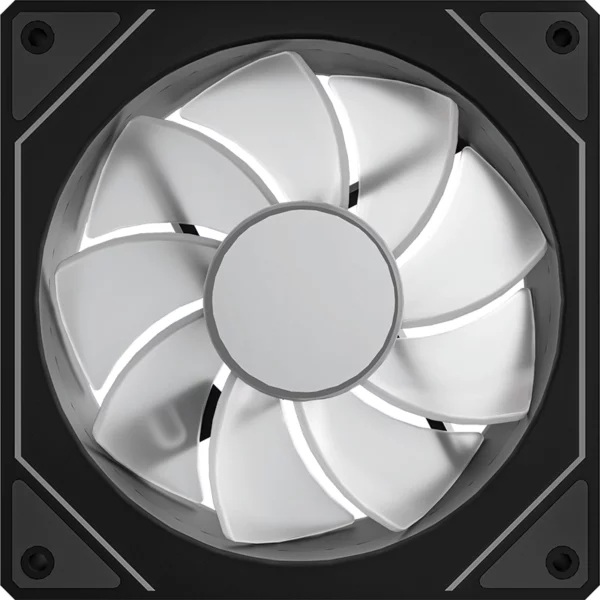 Вентилятор для корпуса Formula Floe 12BK ARPW Reverse ARGB 120х120x25 черный 4-pin 26.8дБ (FLOE 12BK ARPW REVERSE) Ret