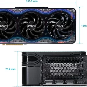 Видеокарта Palit PCI-E RTX5090 GAMEROCK NVIDIA GeForce RTX 5090 32Gb 512bit GDDR7 2295/30000 HDMIx1 DPx3 HDCP Ret