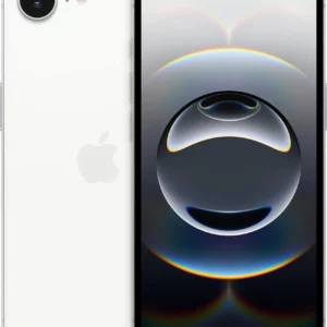 Смартфон Apple A3409 iPhone 16e 256Gb белый моноблок 3G 4G 1Sim 6.1" 1170x2532 iOS 18 48Mpix 802.11 a/b/g/n/ac/ax NFC GPS Protect