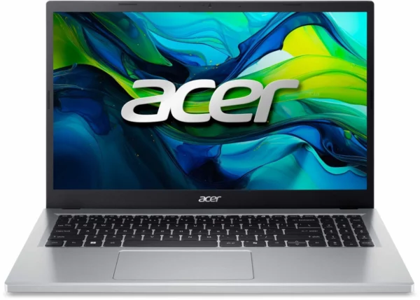 Ноутбук Acer Aspire Go AG15-32P-394D Core 3 N355 16Gb SSD512Gb Intel Graphics 15.6" TN FHD (1920x1080) без ОС silver WiFi BT Cam (NX.J8XCD.004)